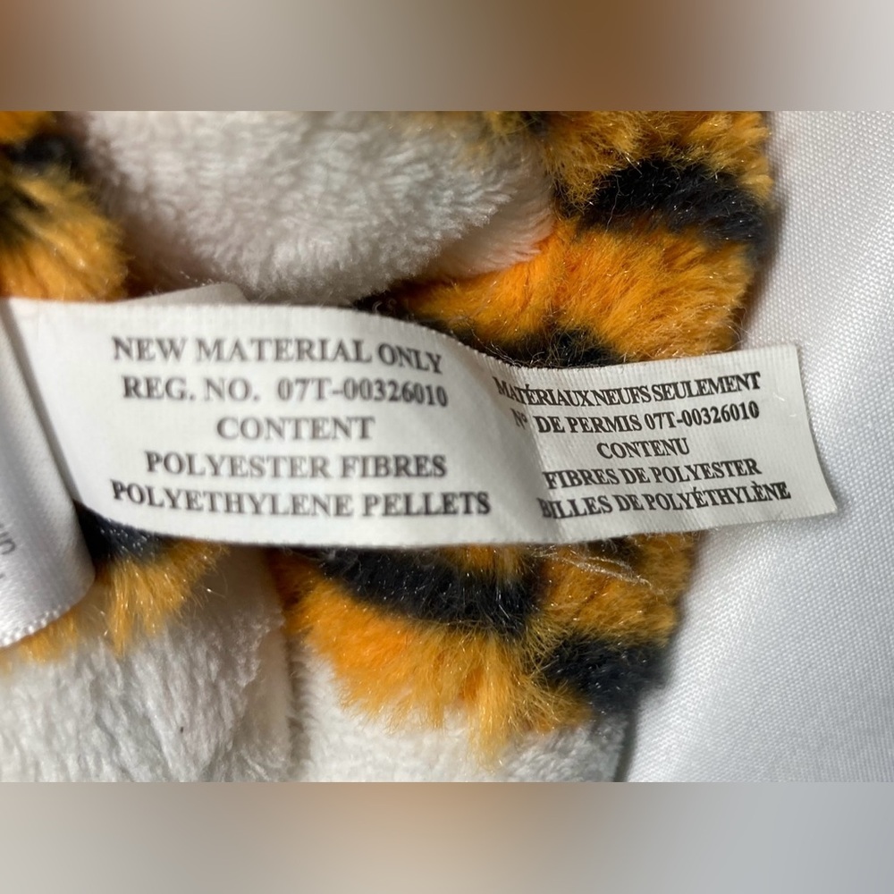 Carter’s Bengal Tiger Plush 7” Stuffed Animal 2016 Orange White Black Standing - Picture 5 of 12